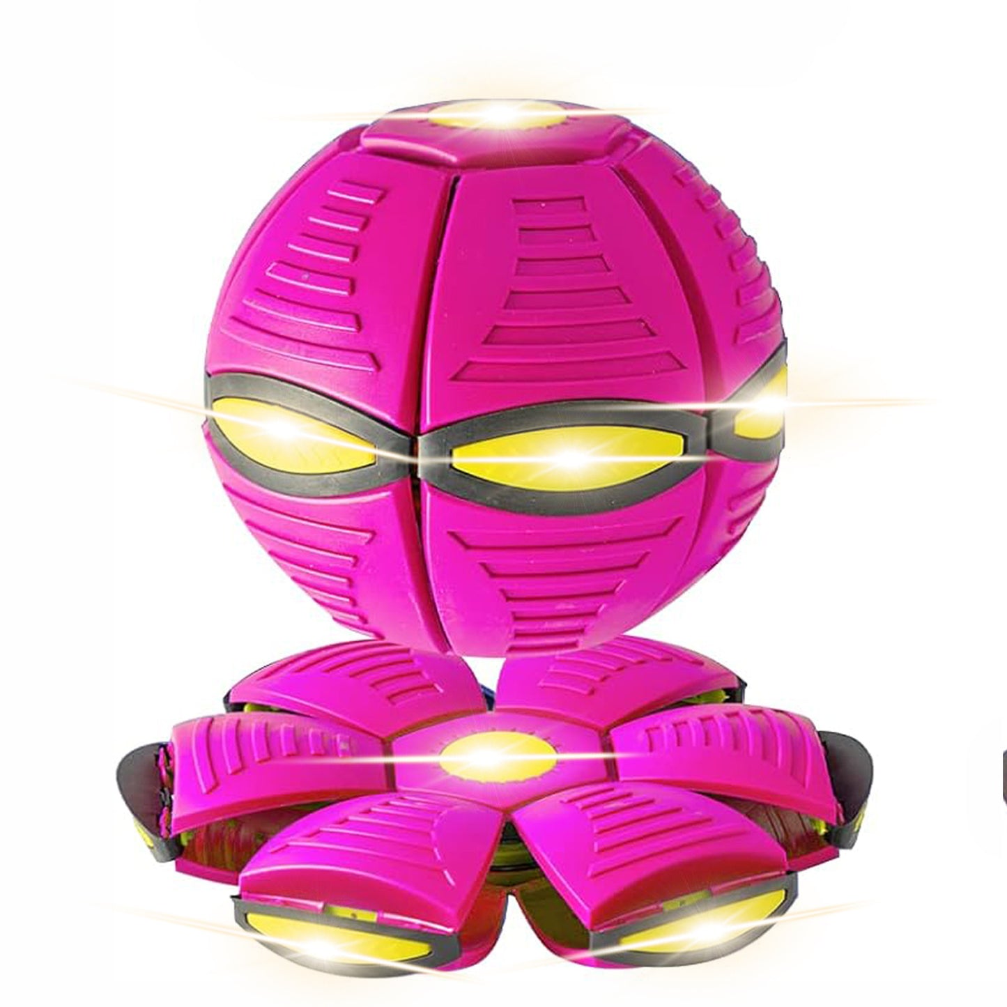 Fliegender UFO-Ball für Hunde – Spielzeug mit magischen Lichteffekten