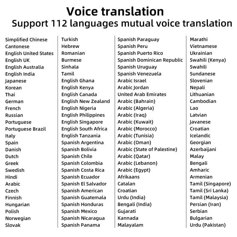 Translation Pen Multi-language