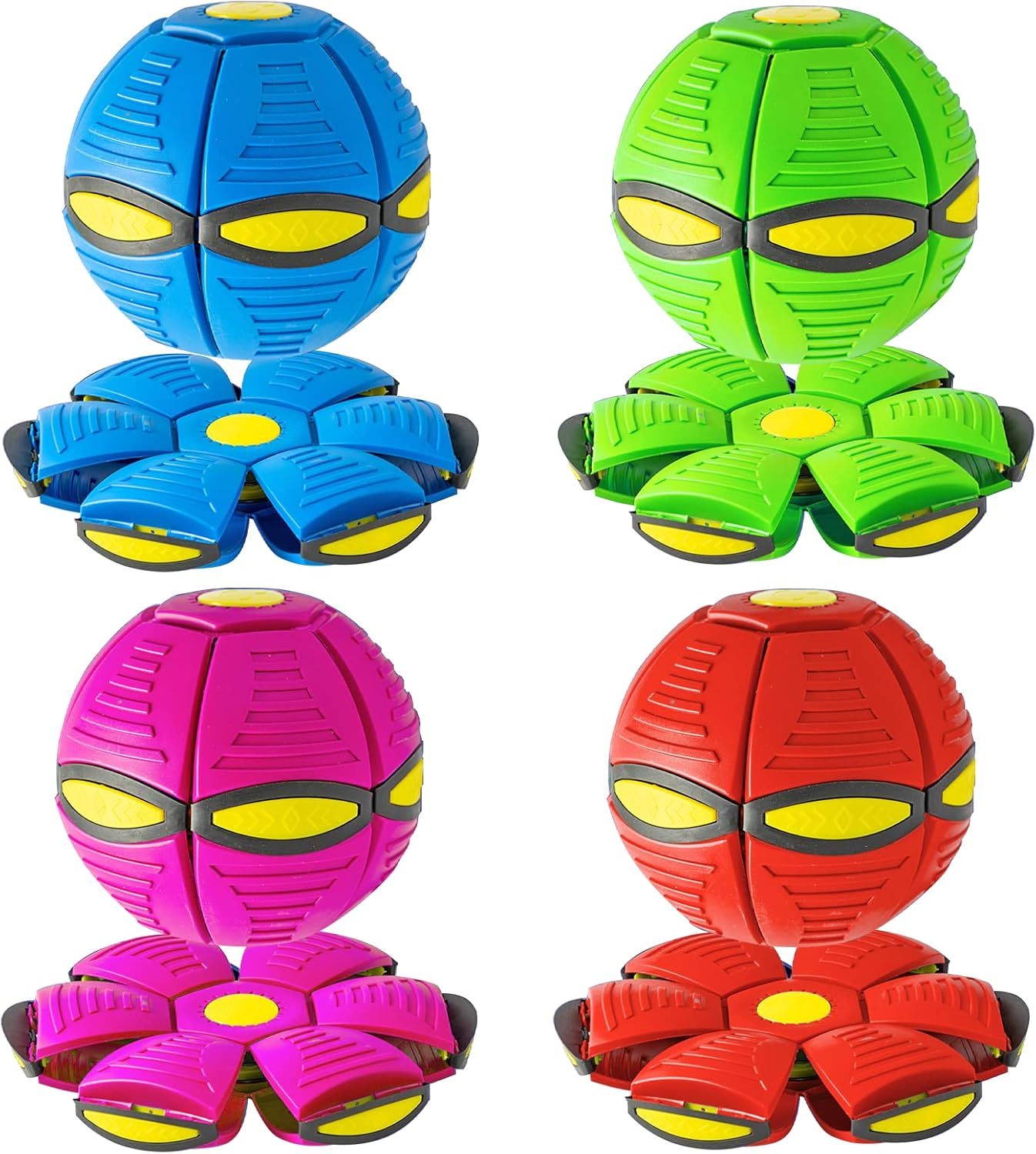 Fliegender UFO-Ball für Hunde – Spielzeug mit magischen Lichteffekten