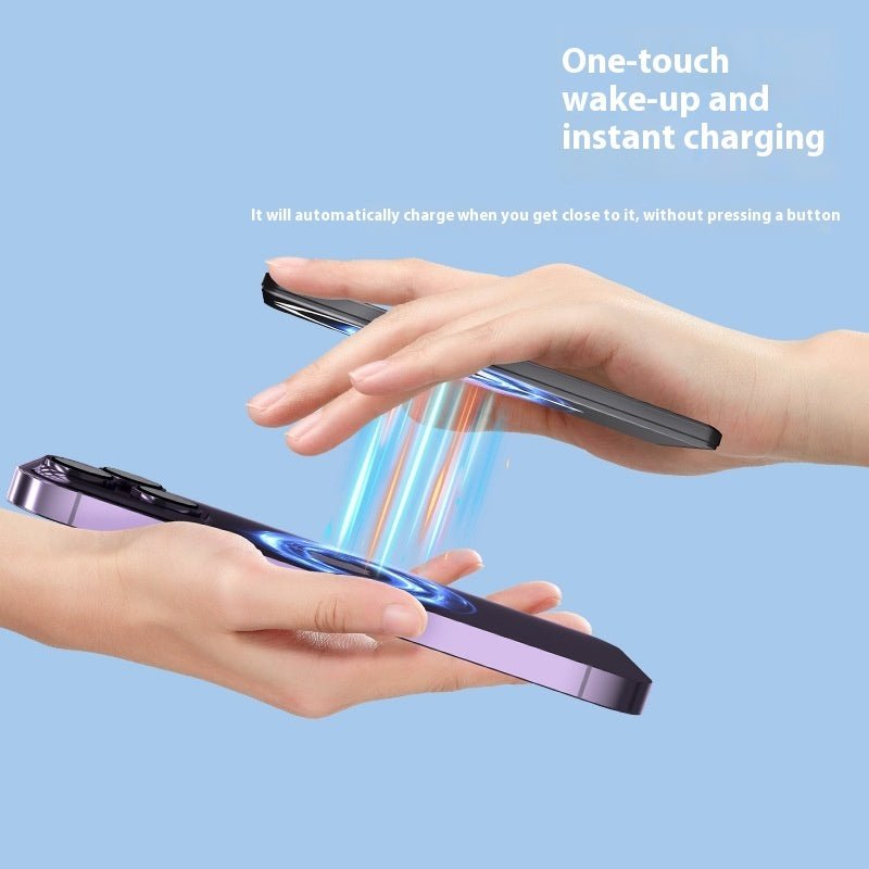 Ultra-dünne Magnetische Powerbank – Mini und Tragbar